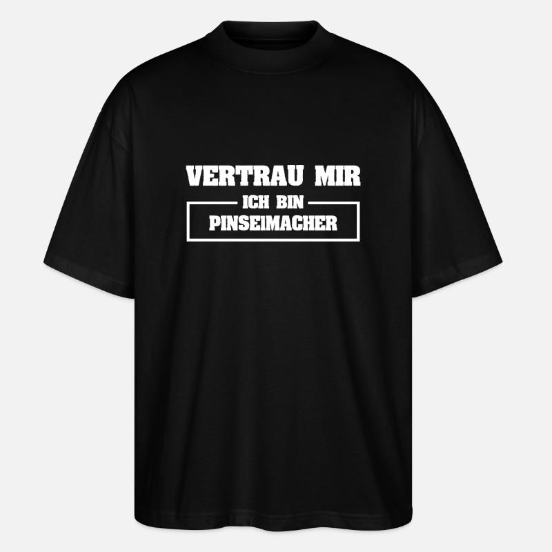 Cadeau pour Brush Maker - T-shirt bio Blaster 2.0 coupe oversize Stanley/Stella Unisexe - noir