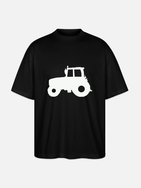 Tractor Tractor - Stanley/Stella Oversized Unisex Organic T-shirt Blaster 2.0 - black