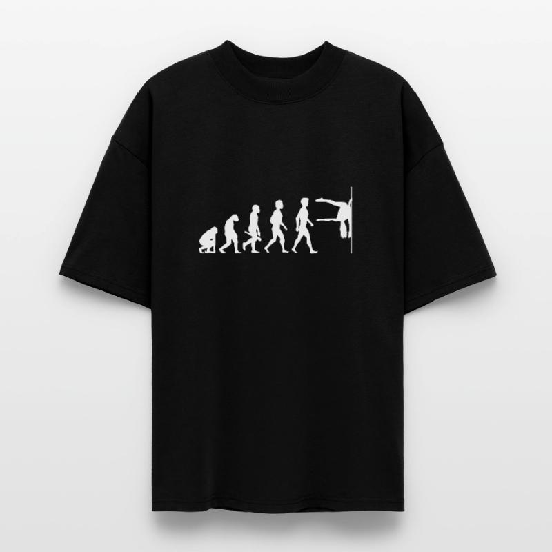 Evolution Poledance Pole Dancing Stange Tanzen Stanley/Stella Oversized Unisex Organic T-shirt Blaster 2.0