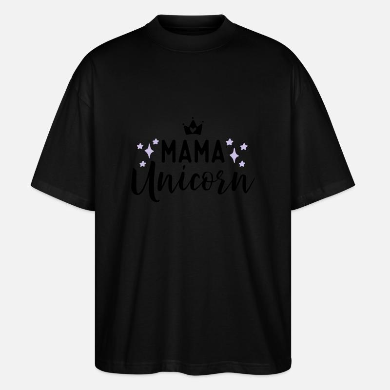 Unicorn - T-shirt bio Blaster 2.0 coupe oversize Stanley/Stella Unisexe - noir
