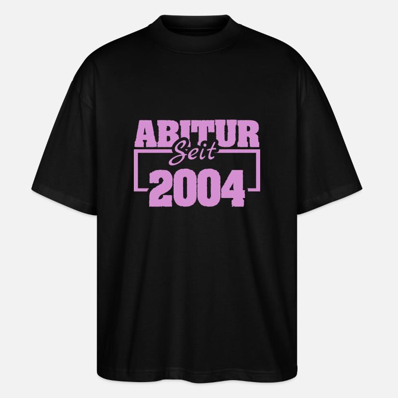 Abi 2004 - Stanley/Stella Oversized Unisex Bio T-Shirt Blaster 2.0 - Schwarz