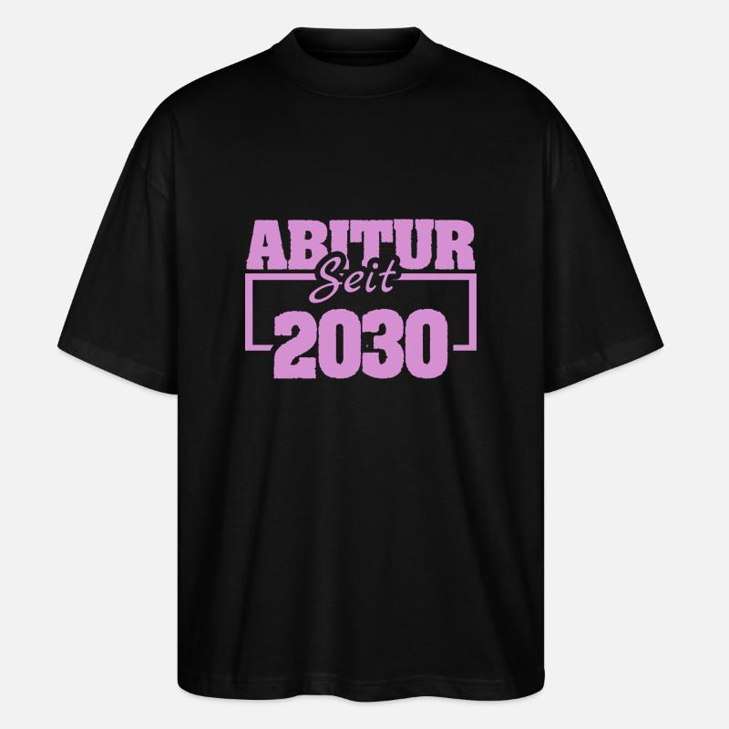 Matura 2030 - Stanley/Stella Oversized Unisex Bio T-Shirt Blaster 2.0 - Schwarz