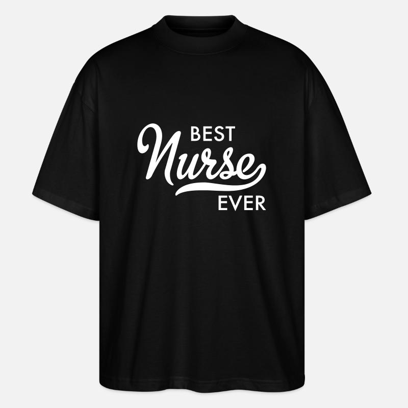 infirmière - T-shirt bio Blaster 2.0 coupe oversize Stanley/Stella Unisexe - noir