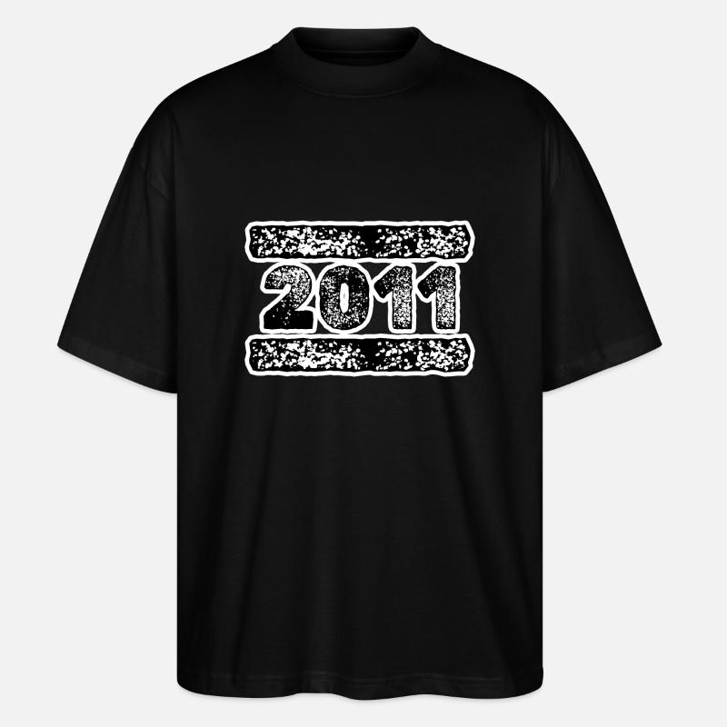2011 - T-shirt bio Blaster 2.0 coupe oversize Stanley/Stella Unisexe - noir