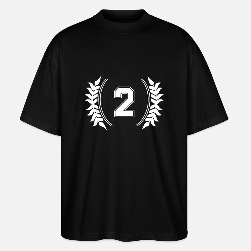 nummer 2 - Stanley/Stella Oversized Unisex Bio T-Shirt Blaster 2.0 - Schwarz