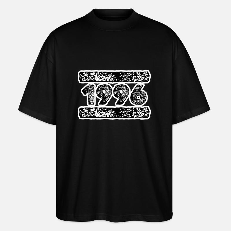 1996 1996 - Stanley/Stella Oversized Unisex Bio T-Shirt Blaster 2.0 - Schwarz