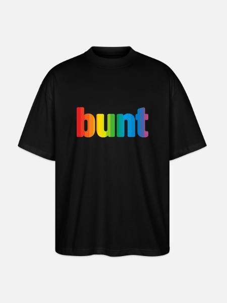 bunt - Stanley/Stella Oversized Unisex Bio T-Shirt Blaster 2.0 - Schwarz