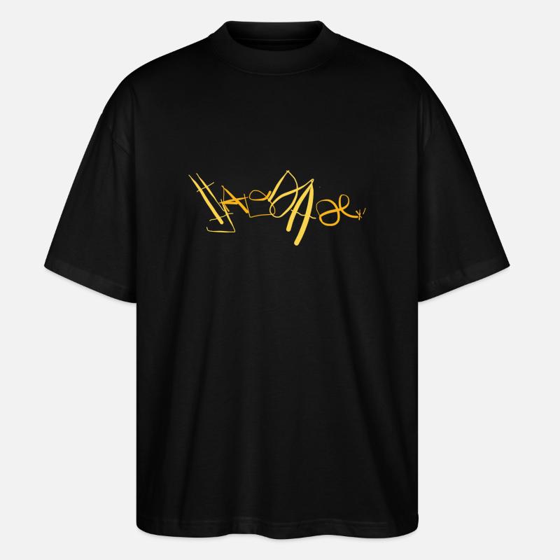 Saudade Longing Melancholy Saudade - Stanley/Stella Oversized Unisex Organic T-shirt Blaster 2.0 - black