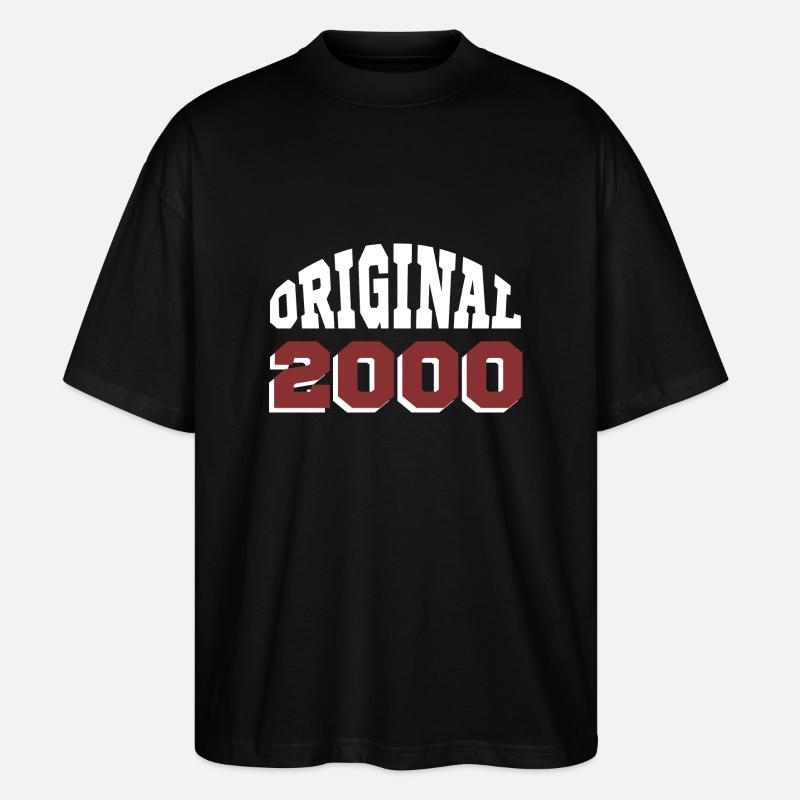 Original 2000 - T-shirt bio Blaster 2.0 coupe oversize Stanley/Stella Unisexe - noir