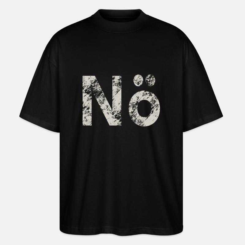 Non - T-shirt bio Blaster 2.0 coupe oversize Stanley/Stella Unisexe - noir