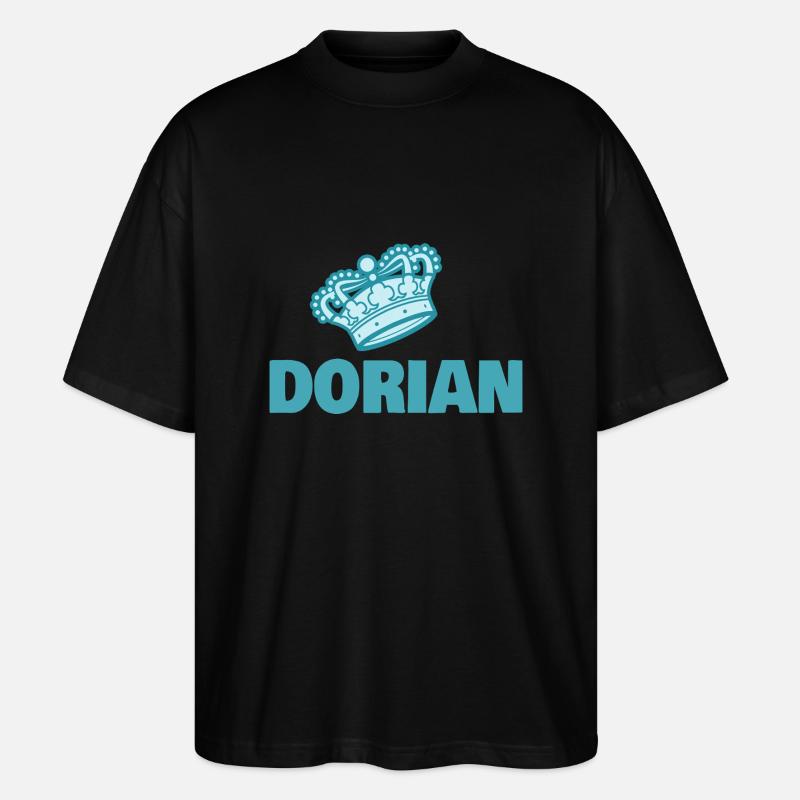 Dorian - Stanley/Stella Oversized Unisex Bio T-Shirt Blaster 2.0 - Schwarz