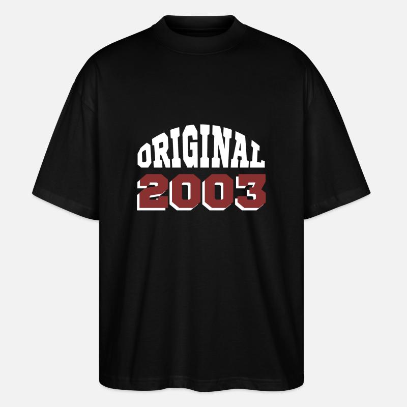 Original 2003 - Stanley/Stella Oversized Unisex Organic T-shirt Blaster 2.0 - black