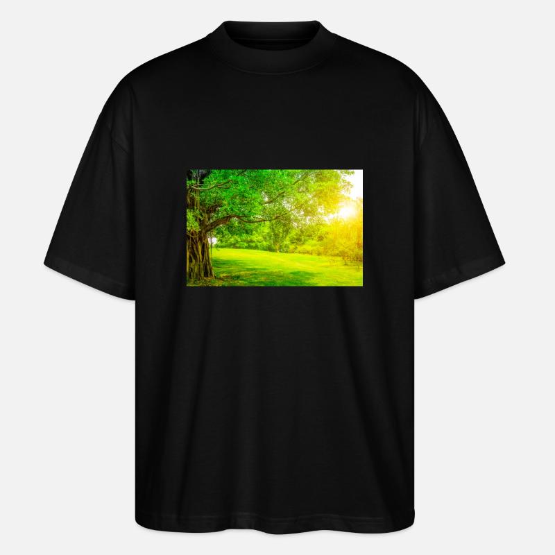 1418 - Stanley/Stella Oversized Unisex Bio T-Shirt Blaster 2.0 - Schwarz