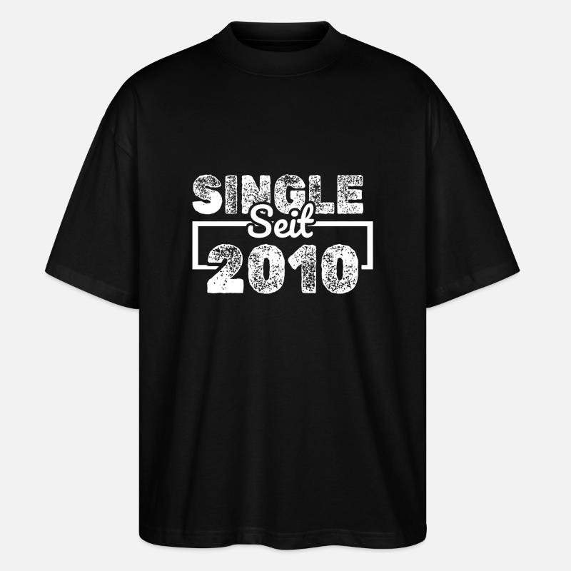 Single, 2010 - T-shirt bio Blaster 2.0 coupe oversize Stanley/Stella Unisexe - noir