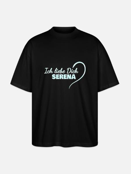 Aimez-vous, Serena - T-shirt bio Blaster 2.0 coupe oversize Stanley/Stella Unisexe - noir