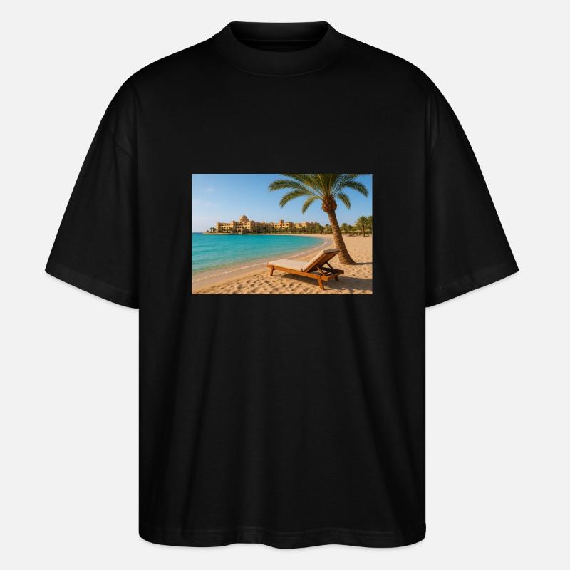 Soma Bay - Stanley/Stella Oversized Unisex Bio T-Shirt Blaster 2.0 - Schwarz