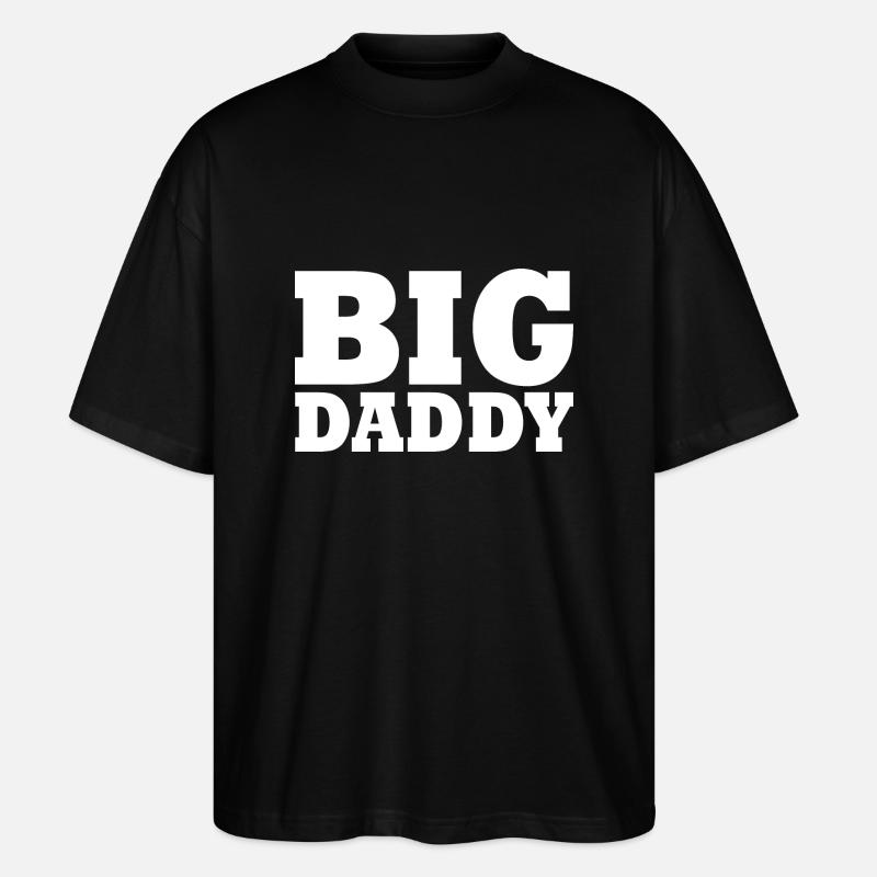 BIG DADDY - Stanley/Stella Oversized Unisex Bio T-Shirt Blaster 2.0 - Schwarz