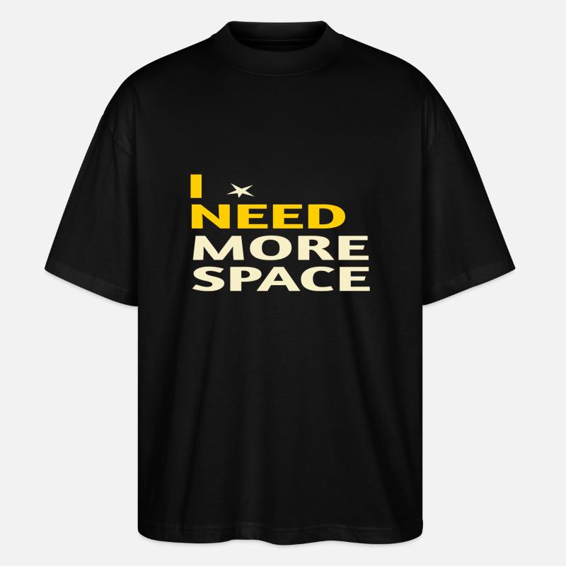 Espaces libres - Dicton ironique - T-shirt bio Blaster 2.0 coupe oversize Stanley/Stella Unisexe - noir