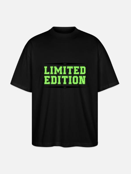 limited edition - Stanley/Stella Oversized Unisex Organic T-shirt Blaster 2.0 - black