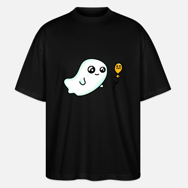 FANTOM KAWAII - Stanley/Stella Oversized Unisex Bio T-Shirt Blaster 2.0 - Schwarz