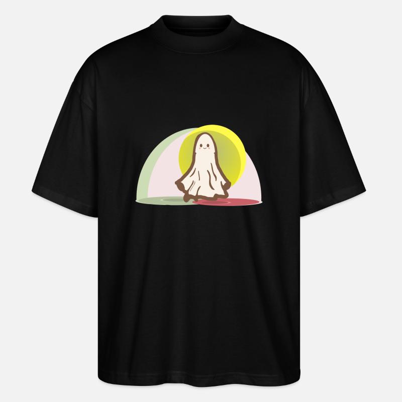 Anime Ghost Je suis Starlight - T-shirt bio Blaster 2.0 coupe oversize Stanley/Stella Unisexe - noir