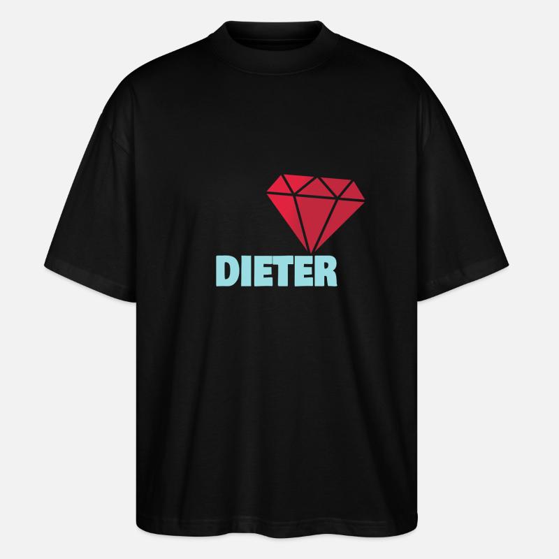 Dieter - Stanley/Stella Oversized Unisex Bio T-Shirt Blaster 2.0 - Schwarz