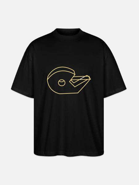 tesa - Stanley/Stella Oversized Unisex Bio T-Shirt Blaster 2.0 - Schwarz