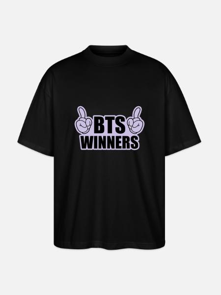 BTS Winners - T-shirt bio Blaster 2.0 coupe oversize Stanley/Stella Unisexe - noir