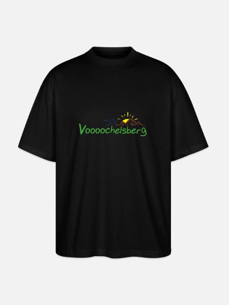 Vogelsberg - Stanley/Stella Oversized Unisex Bio T-Shirt Blaster 2.0 - Schwarz