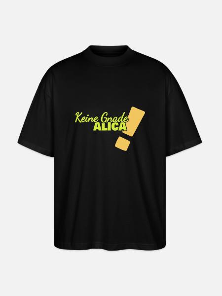 Alica as Funny - Stanley/Stella Oversized Unisex Organic T-shirt Blaster 2.0 - black