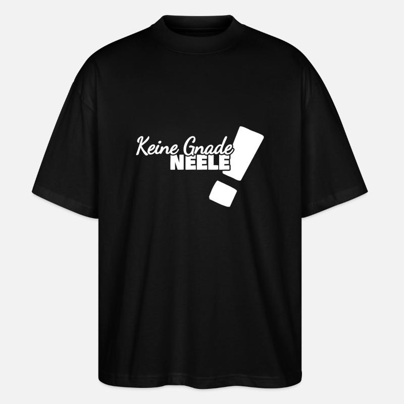 Drôle de Neele - T-shirt bio Blaster 2.0 coupe oversize Stanley/Stella Unisexe - noir