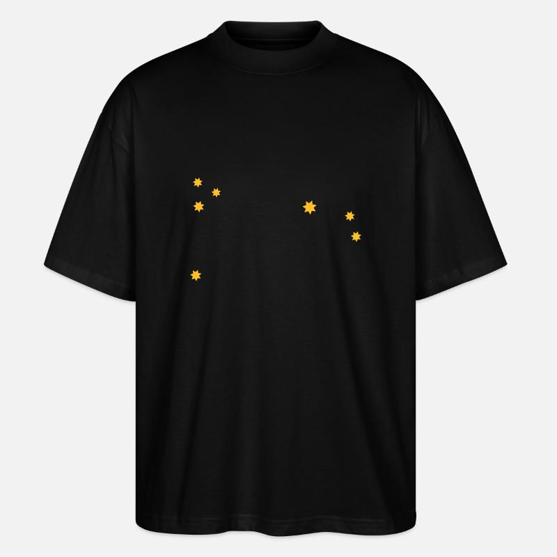 astronomy_aries_ariete - Stanley/Stella Oversized Unisex Bio T-Shirt Blaster 2.0 - Schwarz