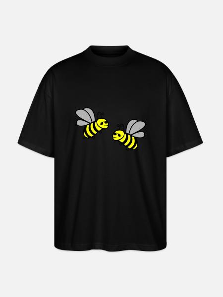 Bee Cool 2 - Stanley/Stella Oversized Unisex Organic T-shirt Blaster 2.0 - black
