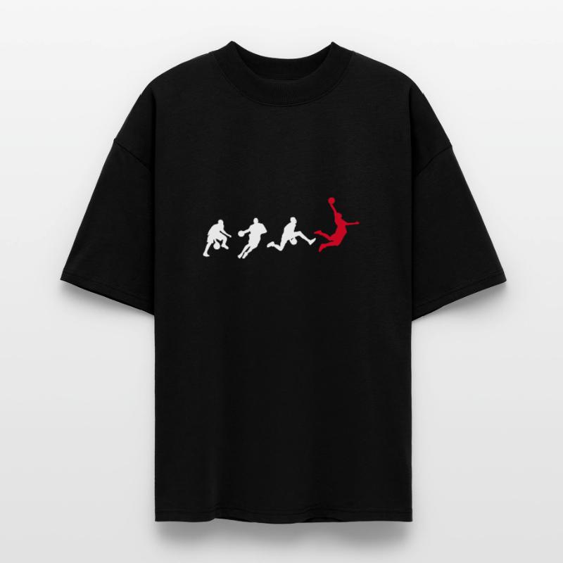 Basket-ball Basketteur Evolution Dunk T-shirt bio Blaster 2.0 coupe oversize Stanley/Stella Unisexe