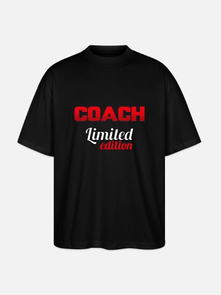 COACH LIMITED EDITION - Stanley/Stella Oversized Unisex Organic T-shirt Blaster 2.0 - black