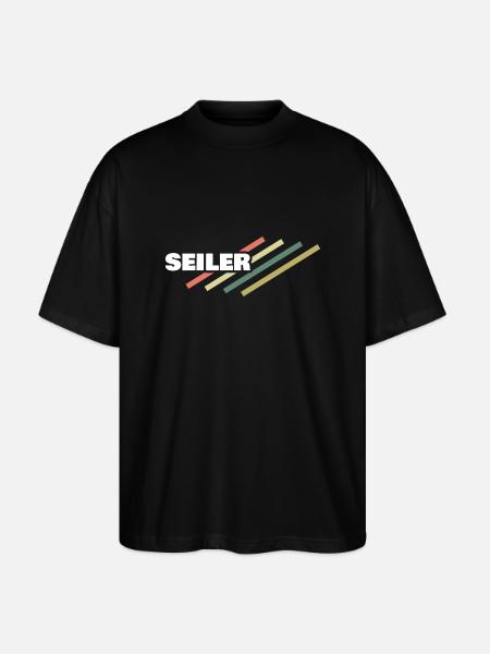 Ropemaker - Stanley/Stella Oversized Unisex Organic T-shirt Blaster 2.0 - black