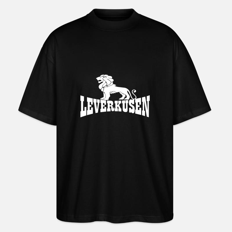 Leverkusen - Stanley/Stella Oversized Unisex Bio T-Shirt Blaster 2.0 - Schwarz