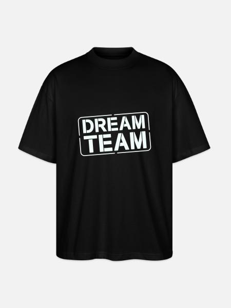 Dream Team - Stanley/Stella Oversized Unisex Organic T-shirt Blaster 2.0 - black