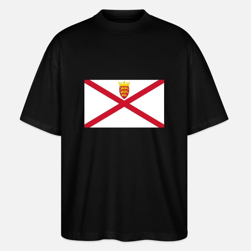 Jersey - Stanley/Stella Oversized Unisex Bio T-Shirt Blaster 2.0 - Schwarz