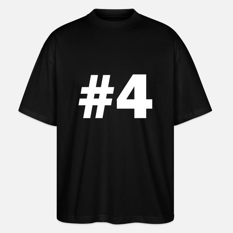 #4 - Stanley/Stella Oversized Unisex Organic T-shirt Blaster 2.0 - black