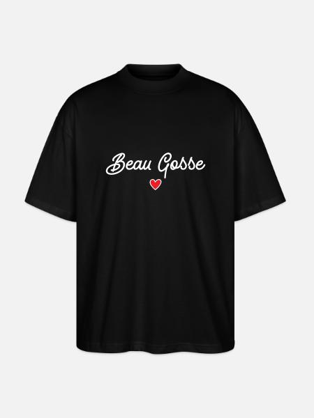 Beau Gosse - T-shirt bio Blaster 2.0 coupe oversize Stanley/Stella Unisexe - noir