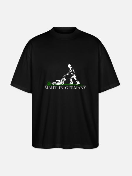 Mäht in Germany - Stanley/Stella Oversized Unisex Bio T-Shirt Blaster 2.0 - Schwarz