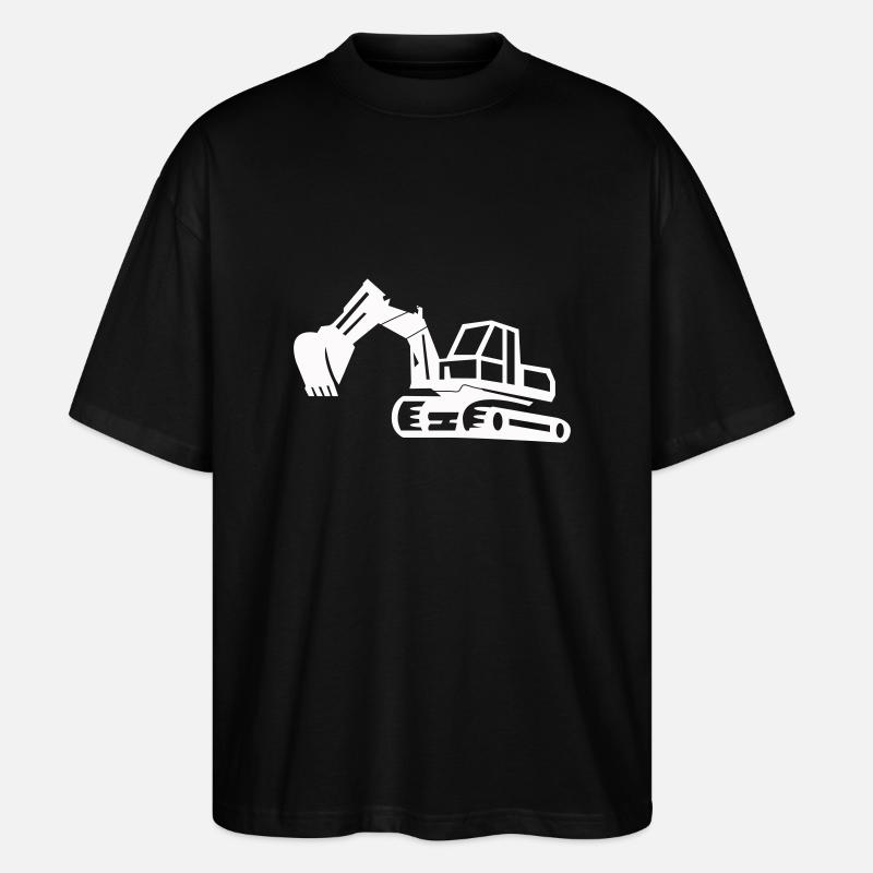 bagger - Stanley/Stella Oversized Unisex Bio T-Shirt Blaster 2.0 - Schwarz