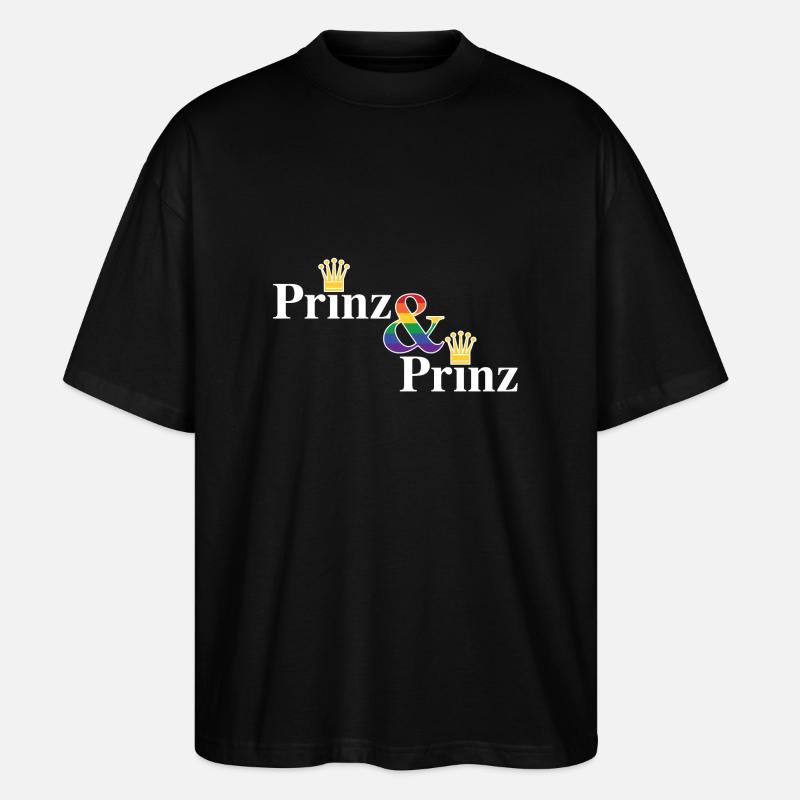 Prinz & Prinz 2 - Stanley/Stella Oversized Unisex Bio T-Shirt Blaster 2.0 - Schwarz