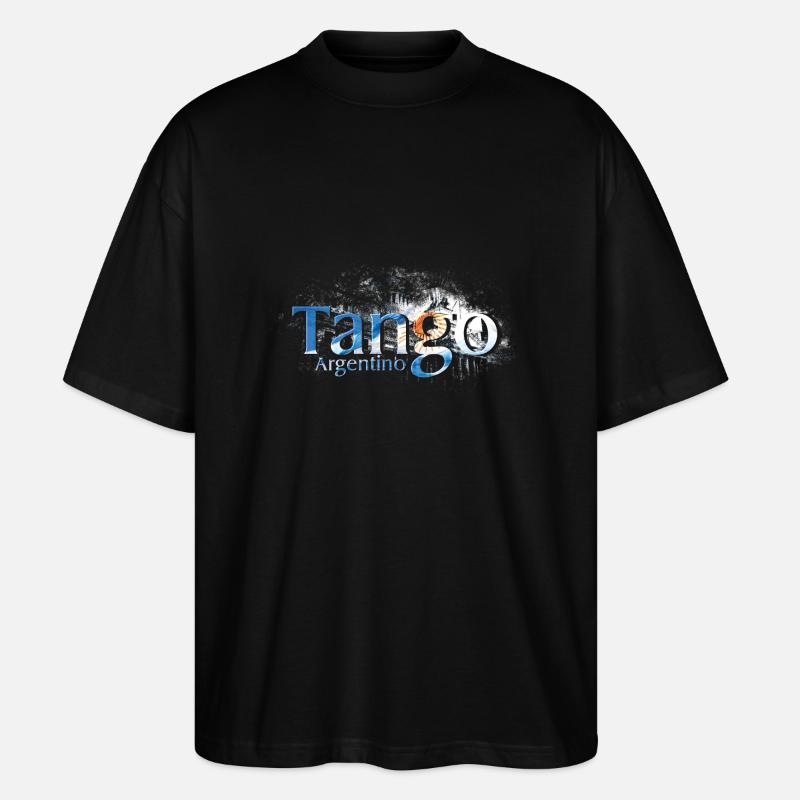 tango - T-shirt bio Blaster 2.0 coupe oversize Stanley/Stella Unisexe - noir