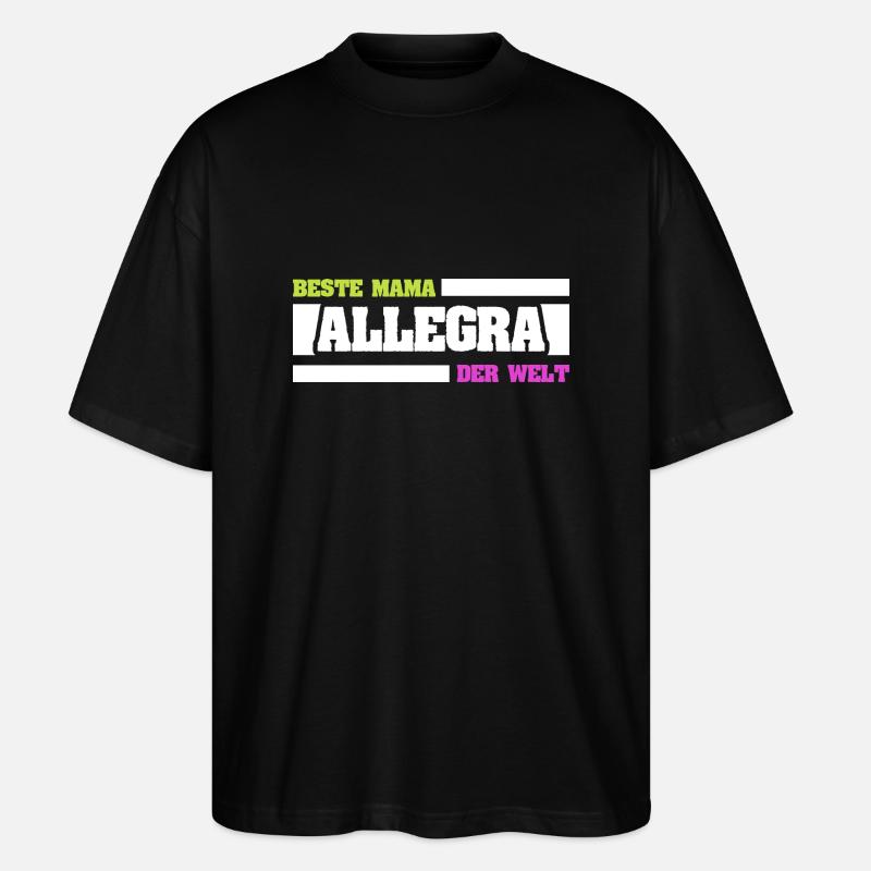 Cadeau pour Allegra - T-shirt bio Blaster 2.0 coupe oversize Stanley/Stella Unisexe - noir