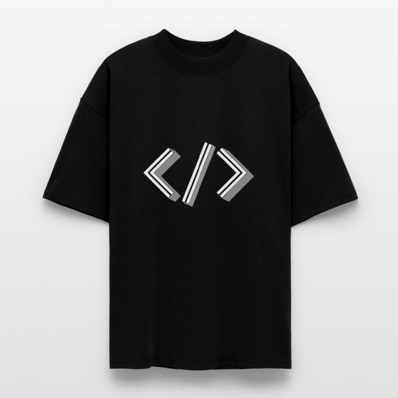 Retro Bracket’s - Full Stack Developer HTML XML T-shirt bio Blaster 2.0 coupe oversize Stanley/Stella Unisexe