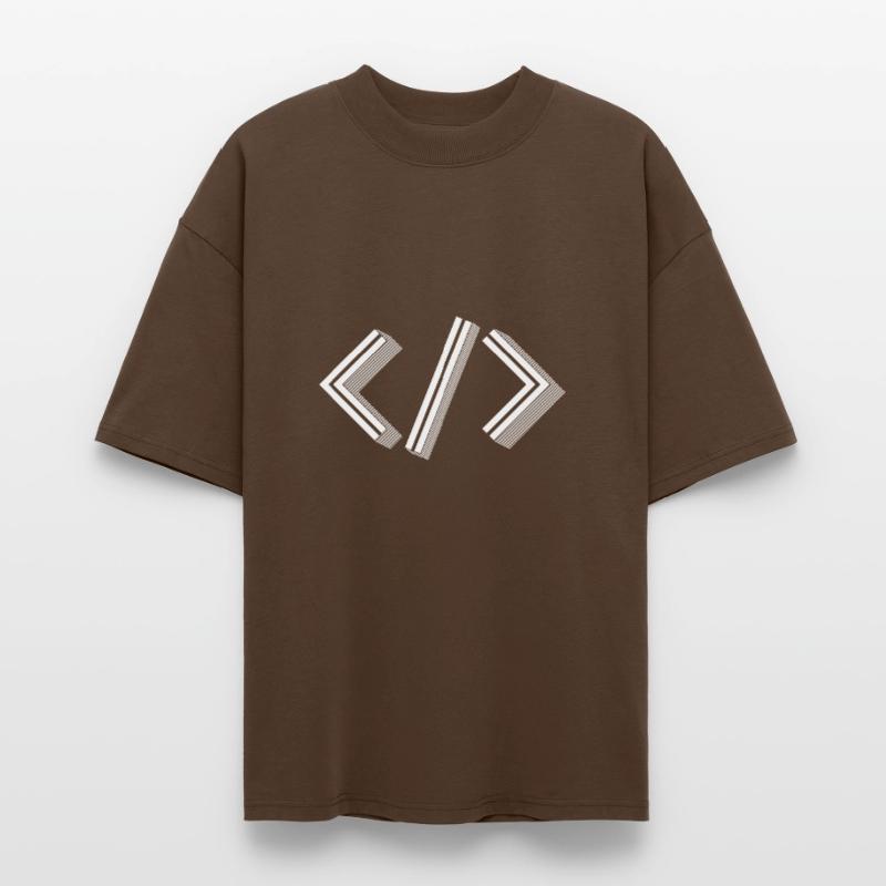 Retro Bracket’s - Full Stack Developer HTML XML T-shirt bio Blaster 2.0 coupe oversize Stanley/Stella Unisexe