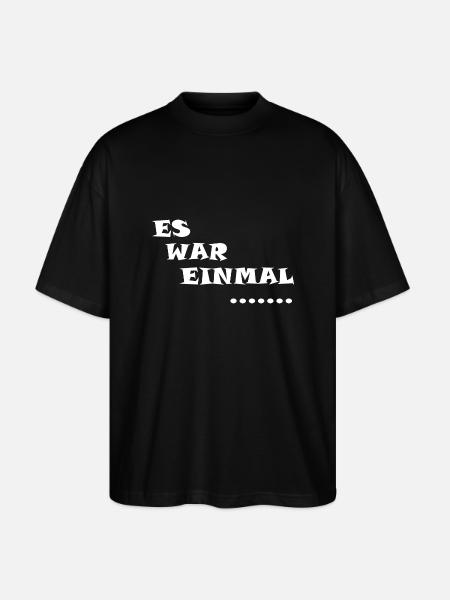 Märchen - Stanley/Stella Oversized Unisex Bio T-Shirt Blaster 2.0 - Schwarz