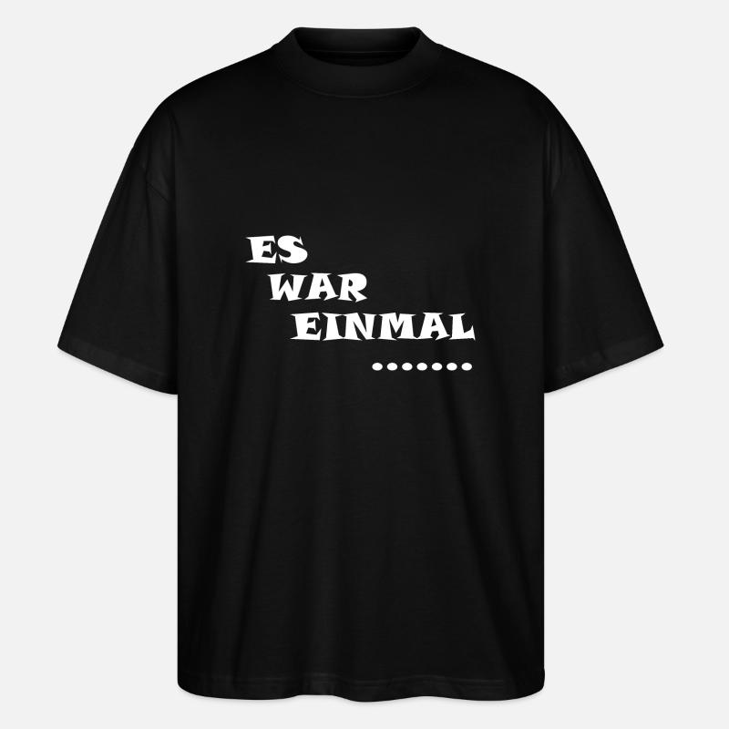 Contes de fées - T-shirt bio Blaster 2.0 coupe oversize Stanley/Stella Unisexe - noir